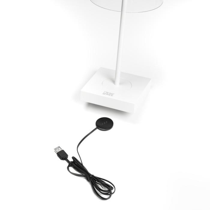 Bordslampa Ute Scilla USB Dimbar