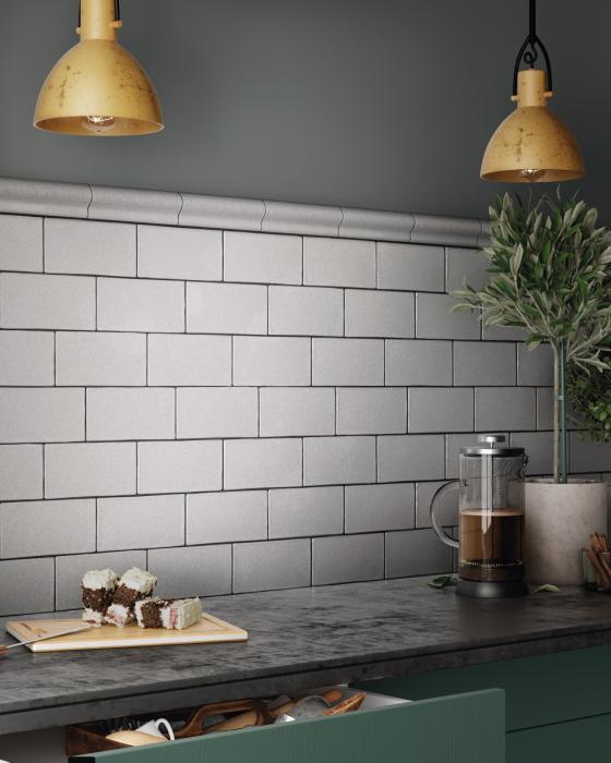 Kakel Arctic Vit Blank 6,5x13