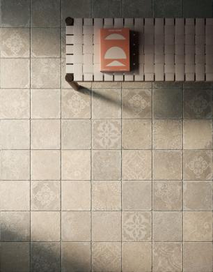 Roma Argilla Dekor 20x20 Klinker