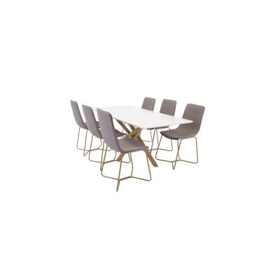 Rectangular Dining Set X, Piazza