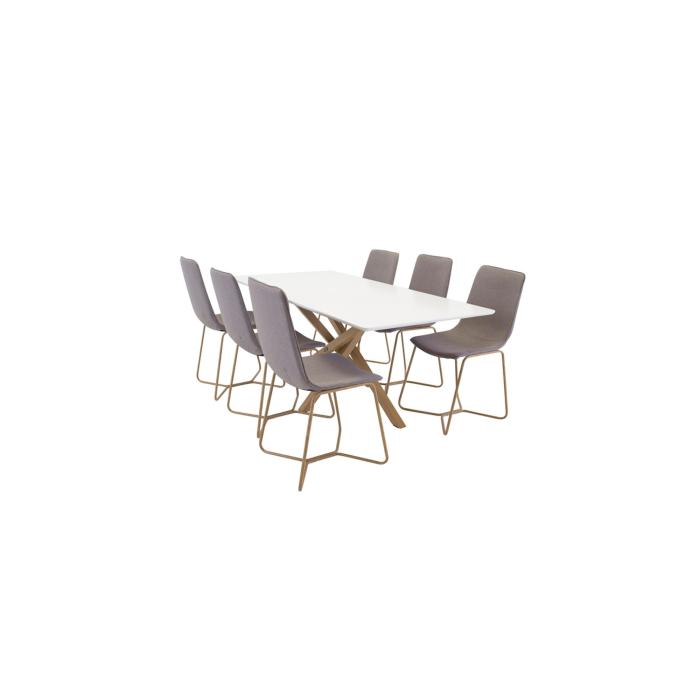 Rectangular Dining Set X, Piazza