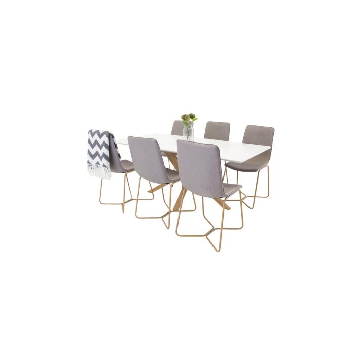 Rectangular Dining Set X, Piazza