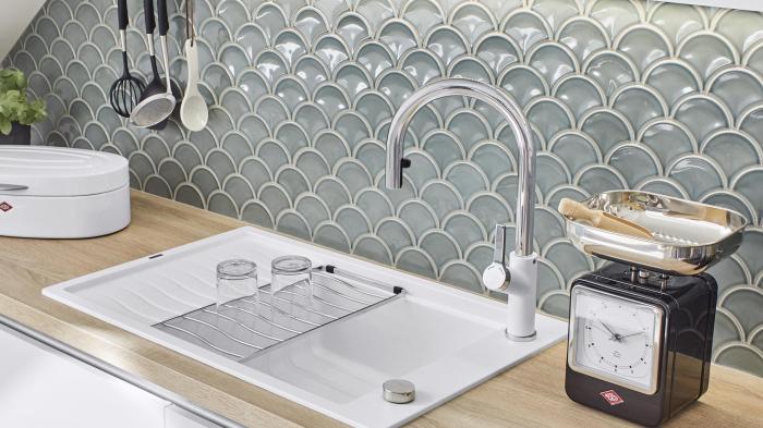 Mosaik Scale Petrol Gloss 9,3x8,8