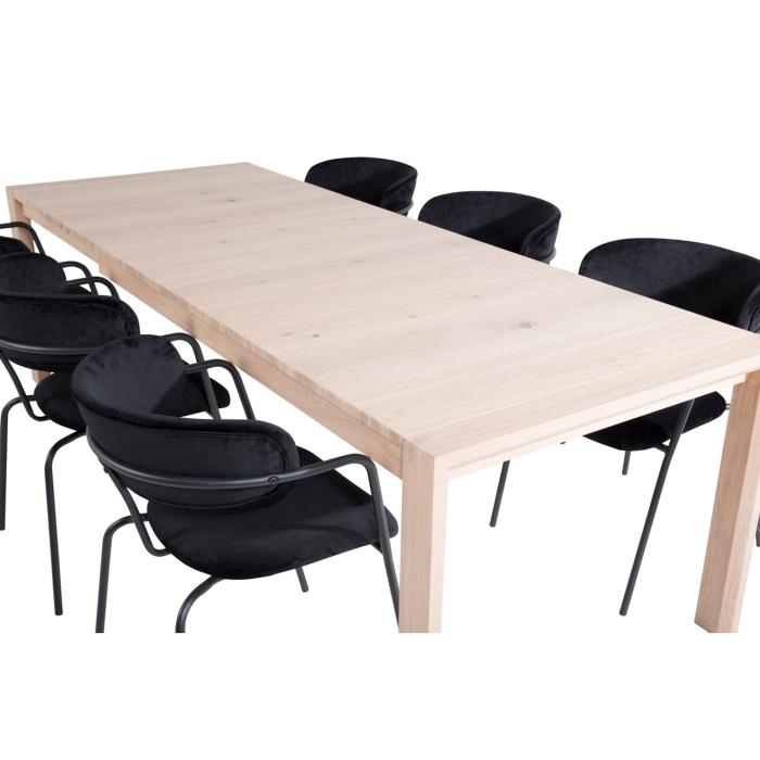 Rektangulär matgrupp Slider, Arrow