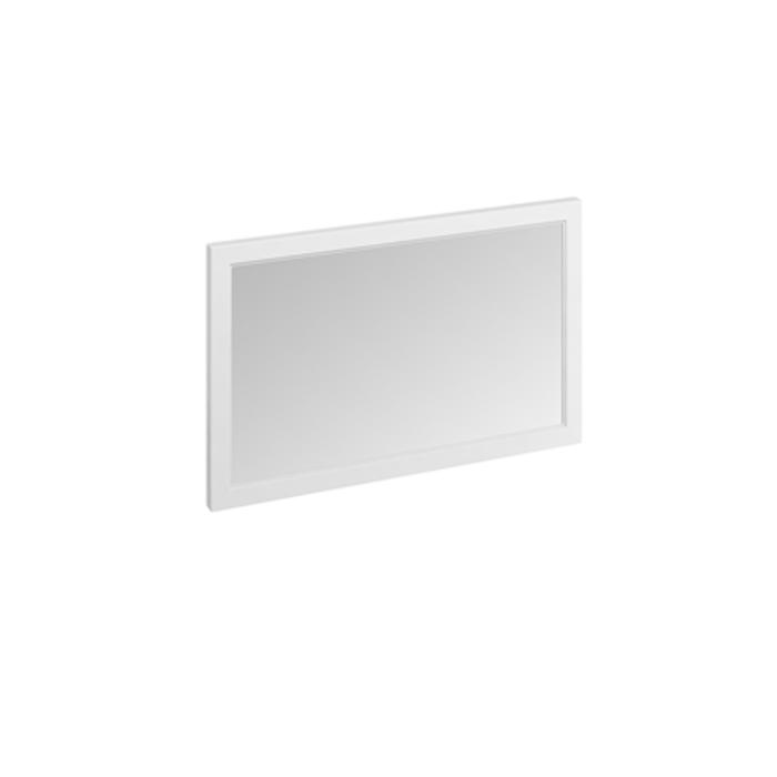 Spegel med färgad träram 120 cm