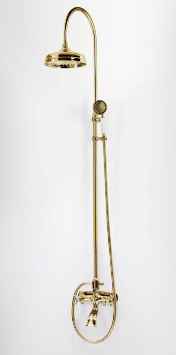 Takduschset Windsor för Badkar med Lady 2-grepps Badkarsblandare 150cc