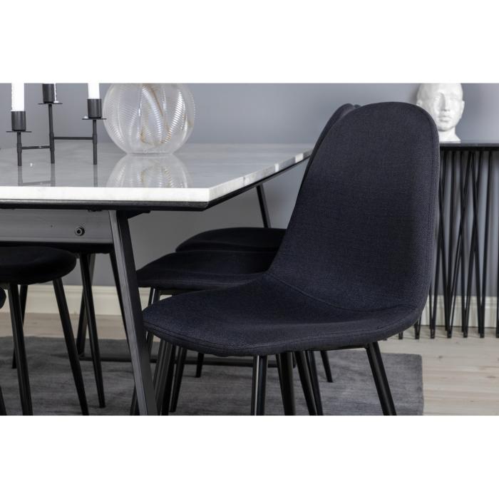 Rectangular Dining Set Estelle, Polar