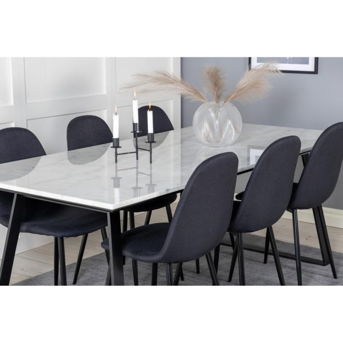 Rectangular Dining Set Estelle, Polar