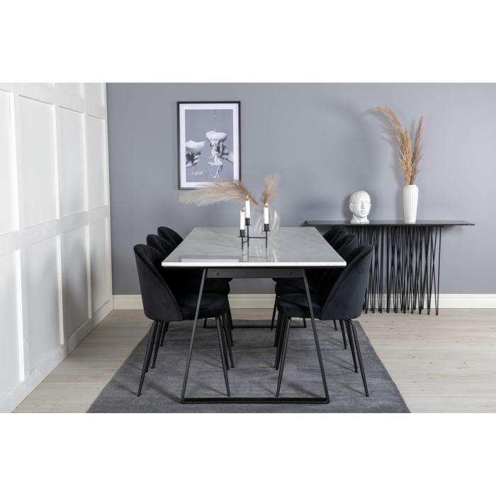 Rectangular Dining Set Estelle, Wrinkles