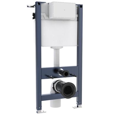 Toalettfixtur med Dold Cistern 0,98 m