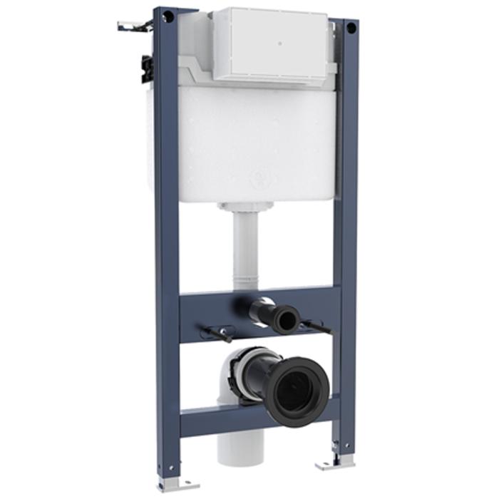 Toalettfixtur med Dold Cistern 0,98 m