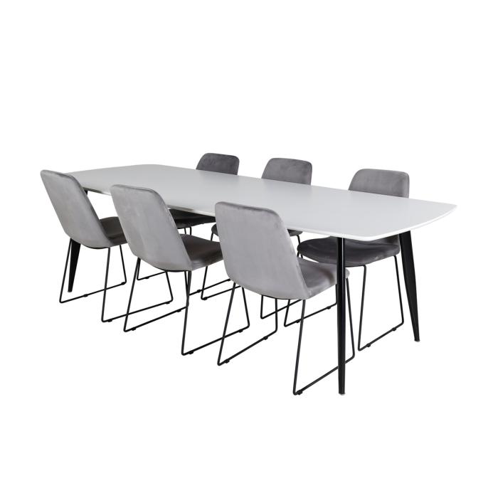 Rektangulär matgrupp Polar, Muce
