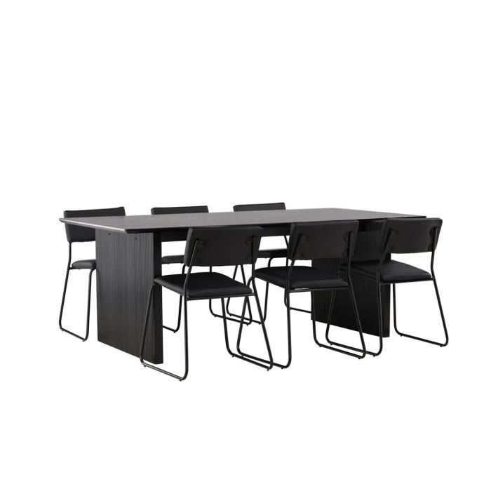 Rektangulär matgrupp Vail, Kenth