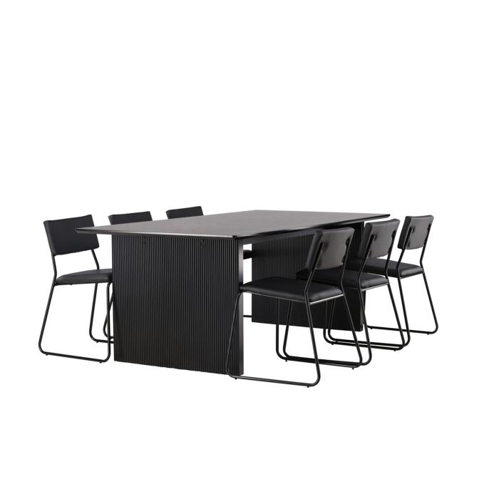 Rektangulär matgrupp Vail, Kenth
