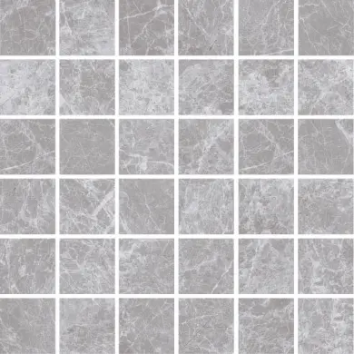 Mosaik Natural Marbl Grey Matt 4,8x4,8
