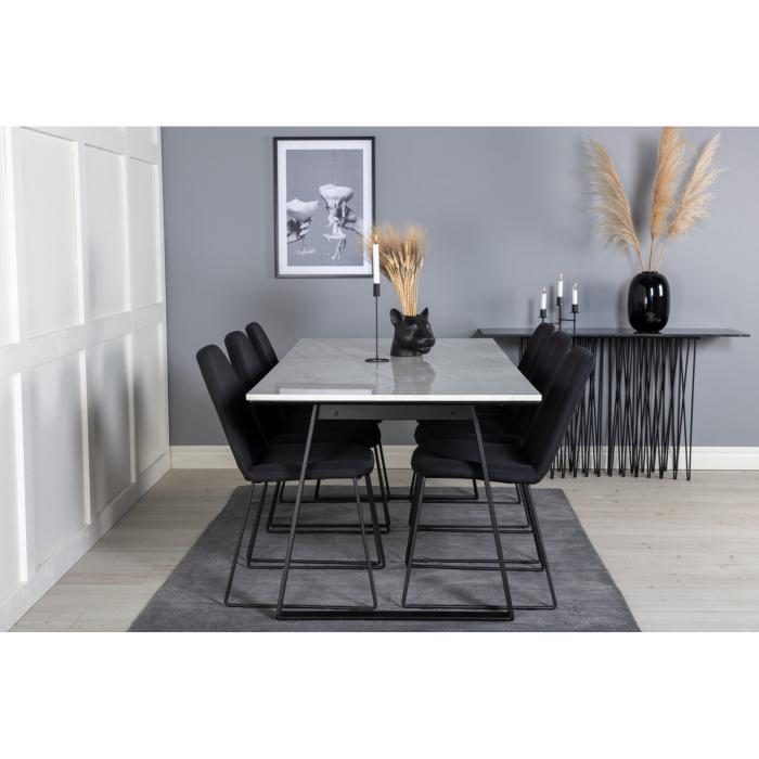 Rectangular Dining Set Estelle, Muce