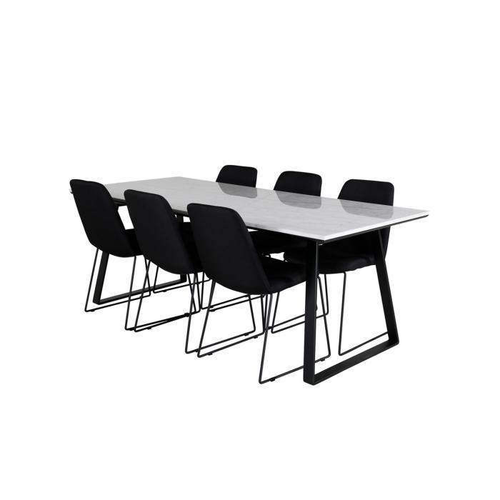 Rectangular Dining Set Estelle, Muce