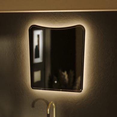 Spegel med LED-belysning Strand