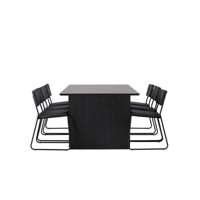 Rektangulär matgrupp Vail, Kenth