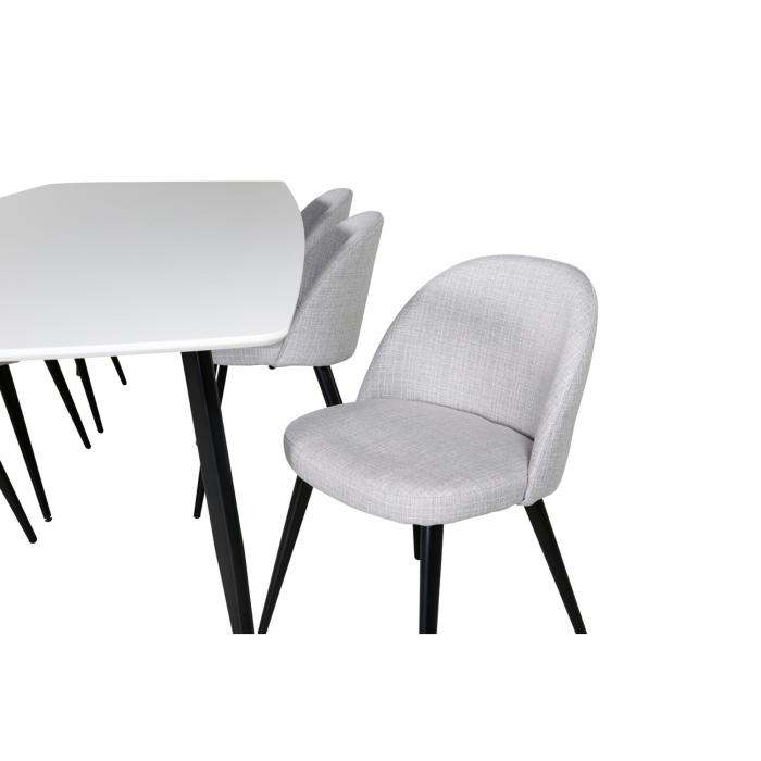 Rektangulär matgrupp Polar, Velvet