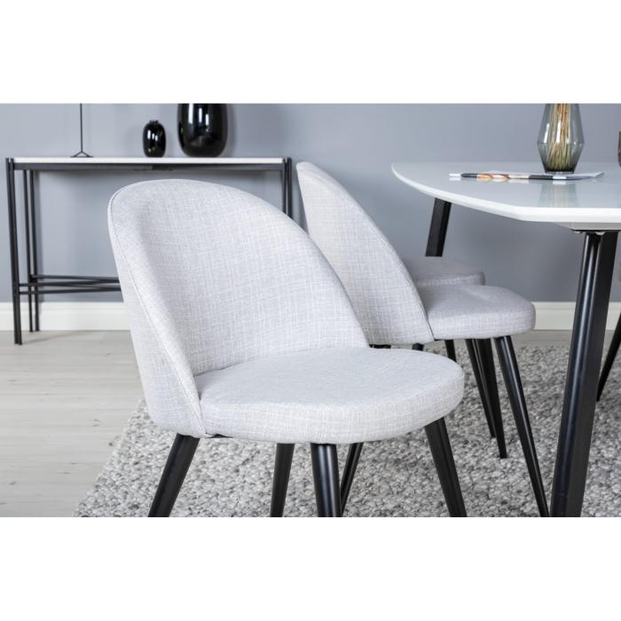 Rektangulär matgrupp Polar, Velvet