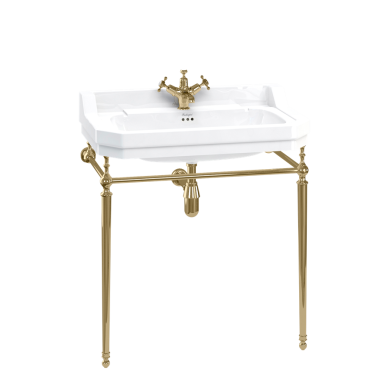 Tv&auml;ttst&auml;ll Edwardian med Handfatsst&auml;ll