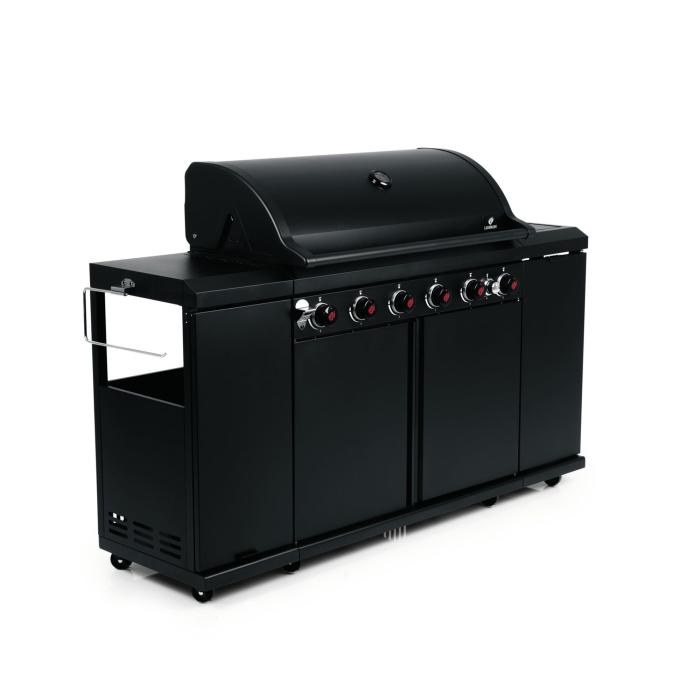 Gasolgrill Outdoor Kitchen 6.1 MaxX Svart 22173