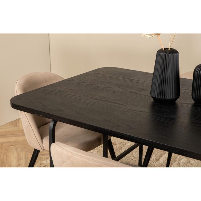 Rektangulär matgrupp Uno, Velvet