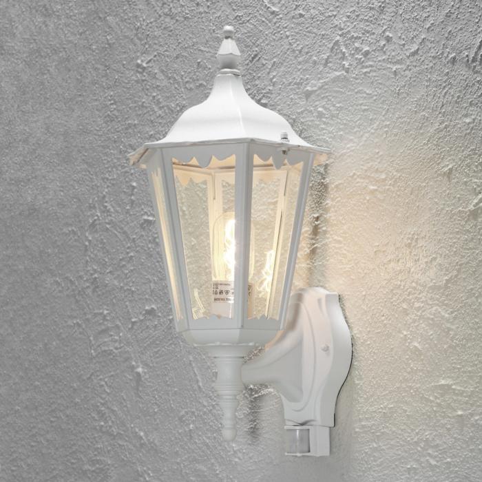 Vägglampa Ute Firenze E27 Upp PIR Rörelsevakt