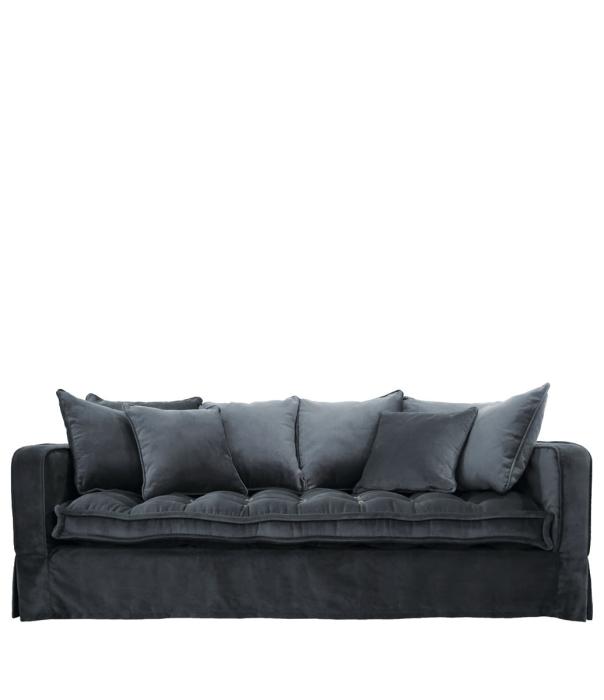 Greenwich Tygsoffa 3-sits