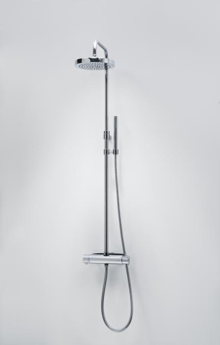 Takduschset Rondo 220 med Mix Termostatblandare