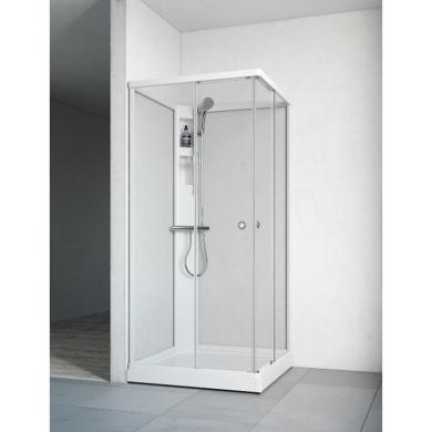Duschkabin Flow Rak med Standard Blandare