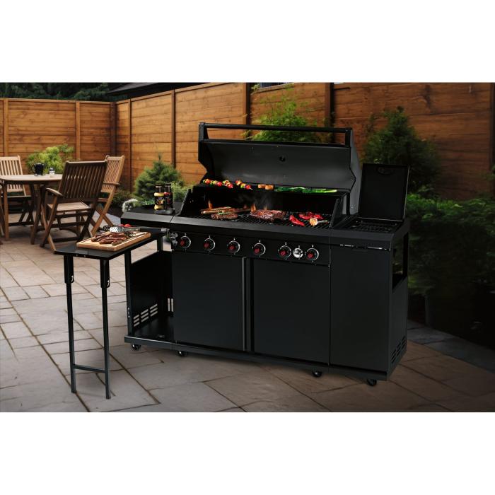 Gasolgrill Outdoor Kitchen 6.1 MaxX Svart 22173