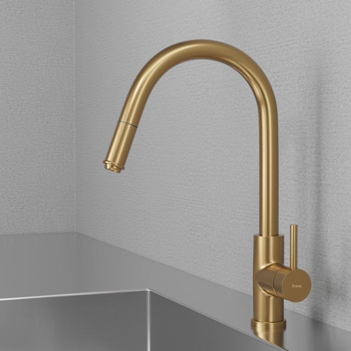 Köksblandare Steel Access