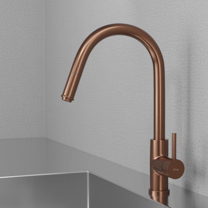 Köksblandare Steel Access