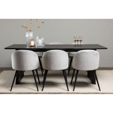 Rektangul&auml;r matgrupp Vail, Velvet