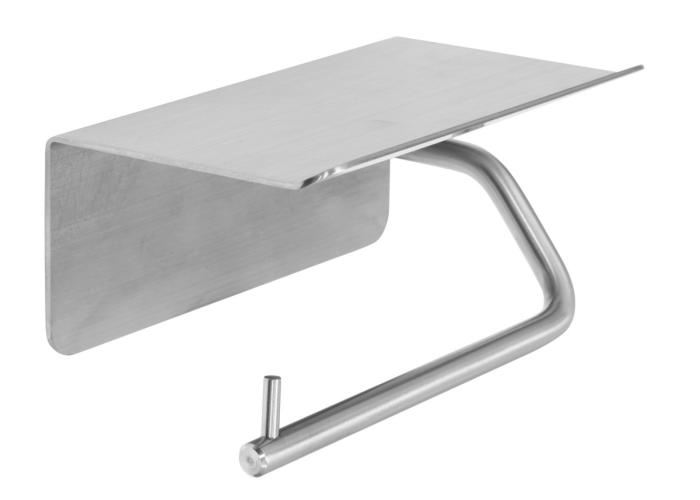 Toalettpappershållare Billdal med Hylla