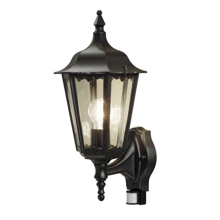 Vägglampa Ute Firenze E27 Upp PIR Rörelsevakt