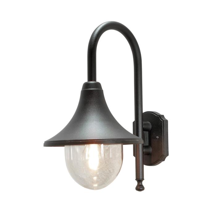 Vägglampa Ute Bari E27 Ner