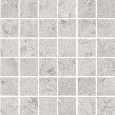 Mosaik Gotland Kalk Gr&aring; 4,8x4,8