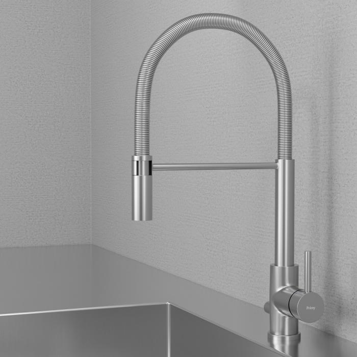 Köksblandare Steel Pro D