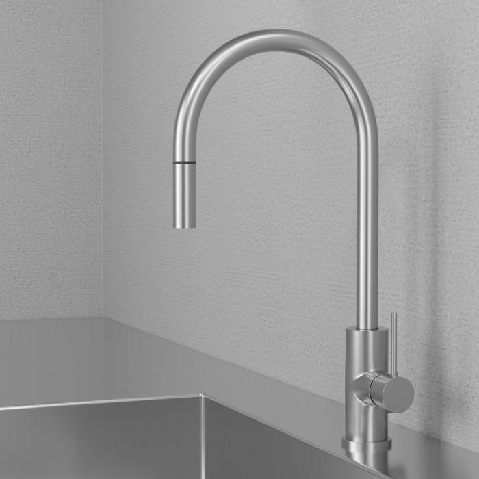 Köksblandare Steel Accent D