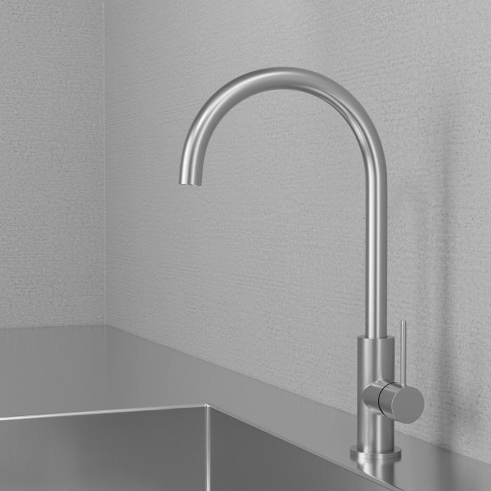 Köksblandare Steel Equip