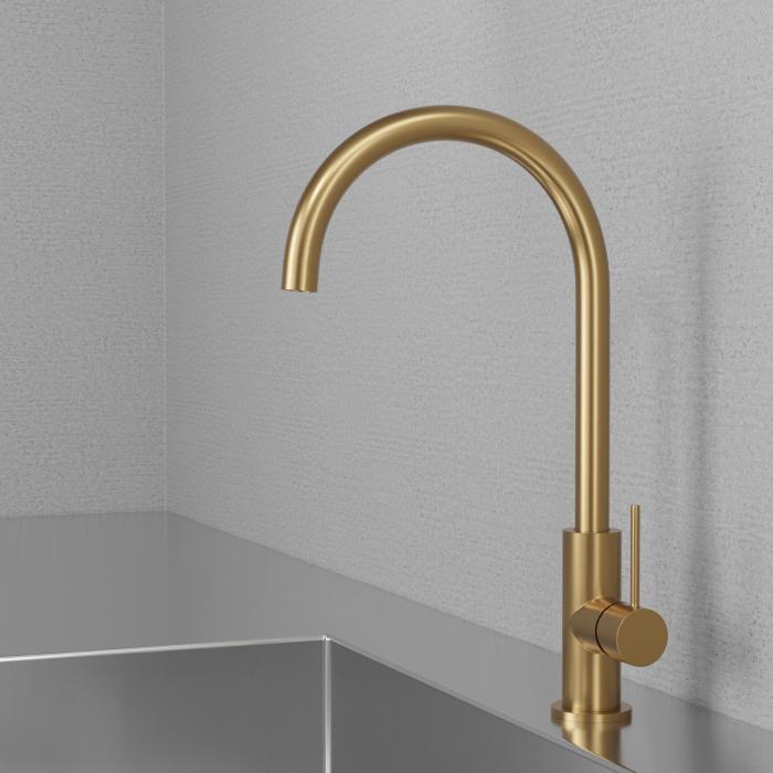 Köksblandare Steel Equip