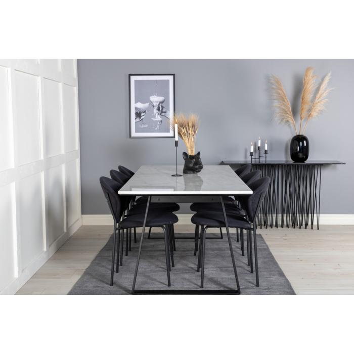 Rectangular Dining Set Estelle, Vault