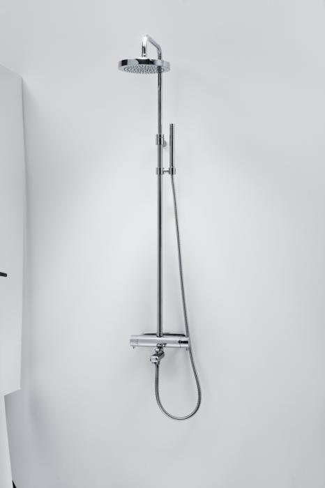 Takduschset Rondo 220 för Badkar med Mix Termostatblandare 160cc