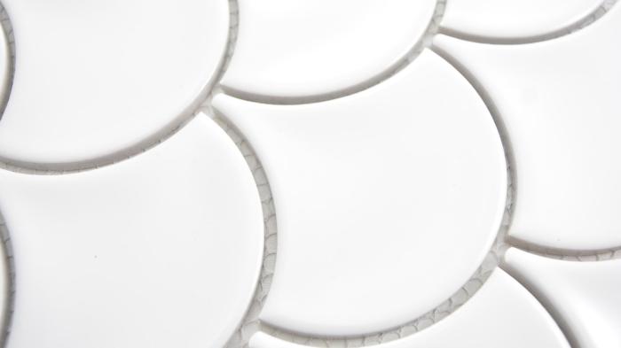 Mosaik Scale White Gloss 9,3x8,8
