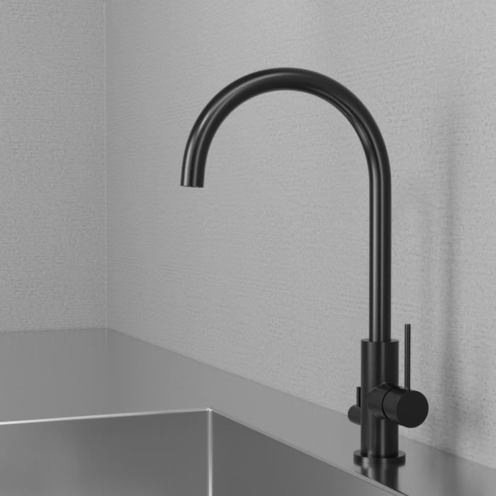 Köksblandare Steel Equip D