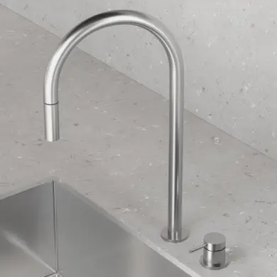 Köksblandare Steel Harmonized K2P
