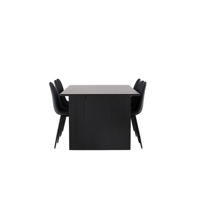 Rektangulär matgrupp Vail, Polar